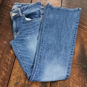 American Eagle Outfitters Women's Blue Boot Cut Jeans